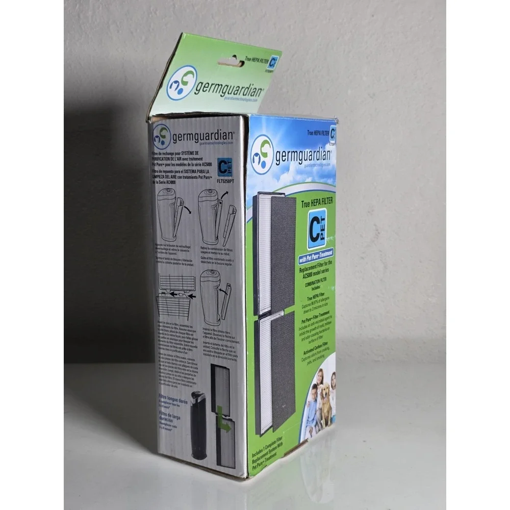 GermGuardian Filter B Pet Pure HEPA Genuine Air Purifier Replacement Filter NIB